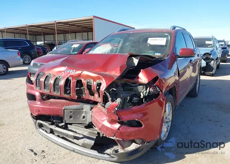 2015 Jeep Cherokee Limited from USA, damaged, VIN 1C4PJLDS0FW554346